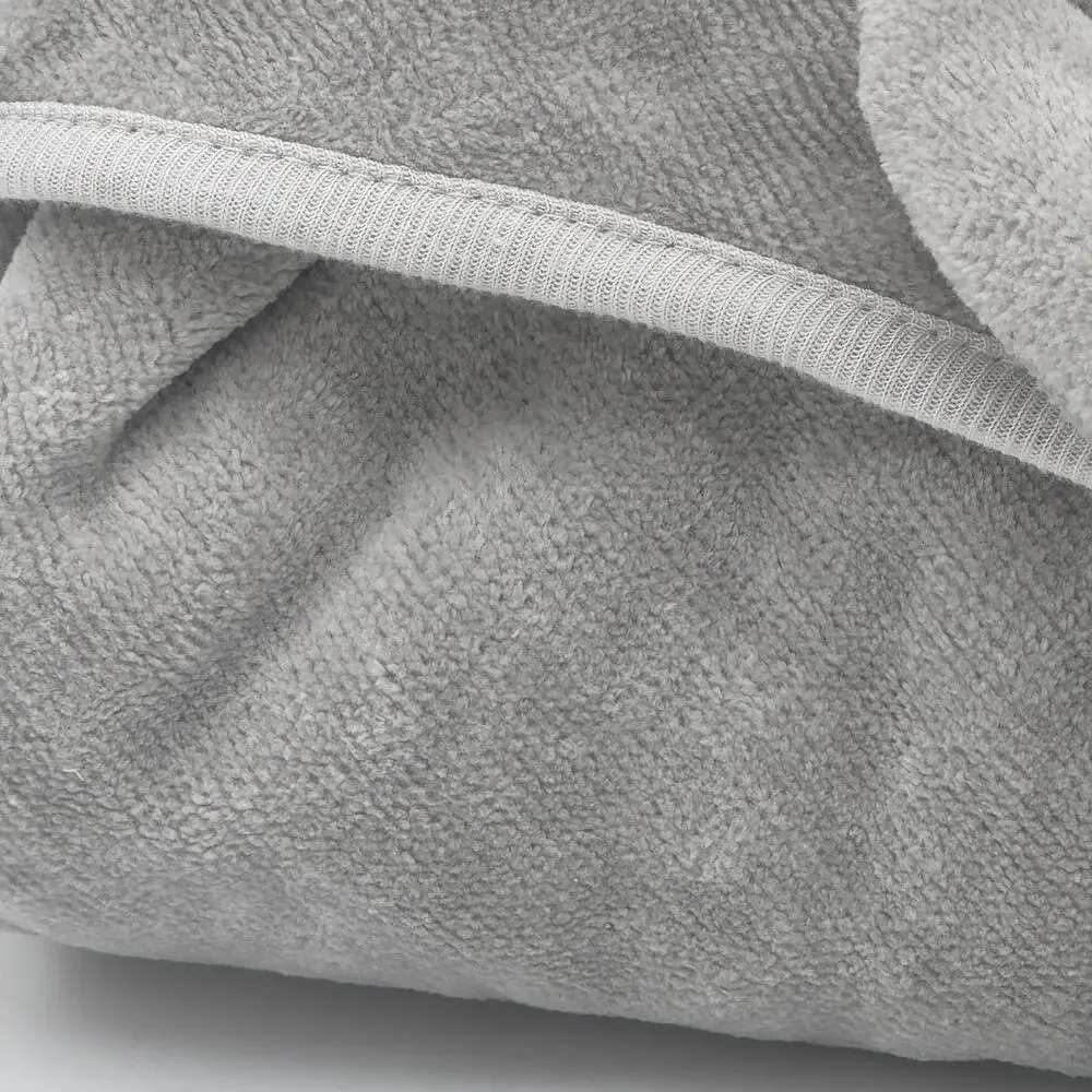 Cloud Island Baby‎ Hooded Towel Gray Elephant 30x30 Cotton Terry Bath Wrap NEW
